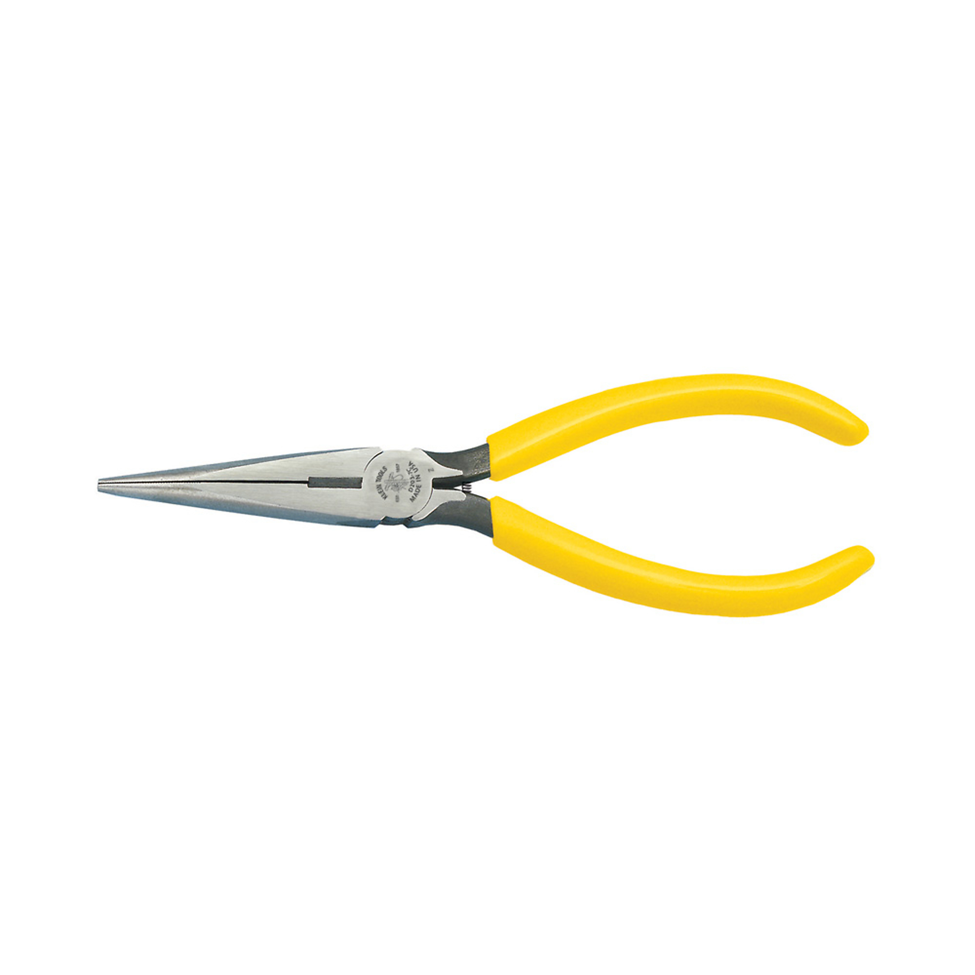 Klein Tools, Pliers, Needle Nose Side-Cutters with Spring, 7in., Pieces (qty.) 1 Material Steel, Jaw Capacity 1.25 in, Model# D203-7C